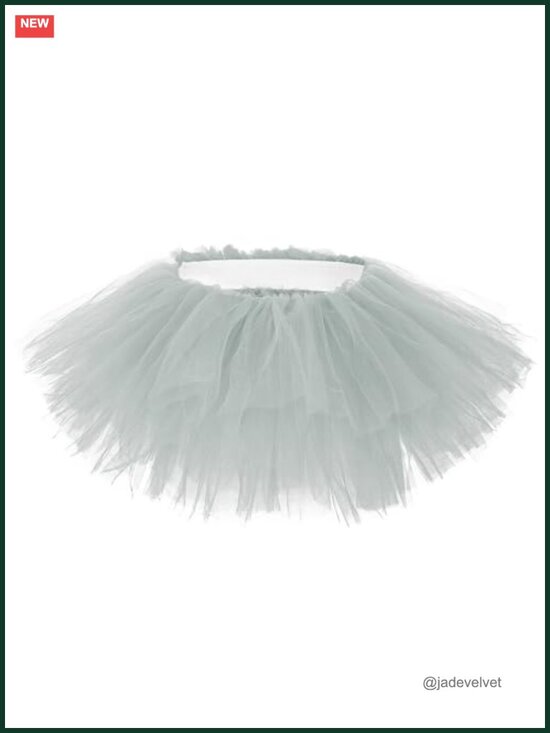 Other - 5-Layer Tulle Tutu Skirt Elastic Waist Dance Costume